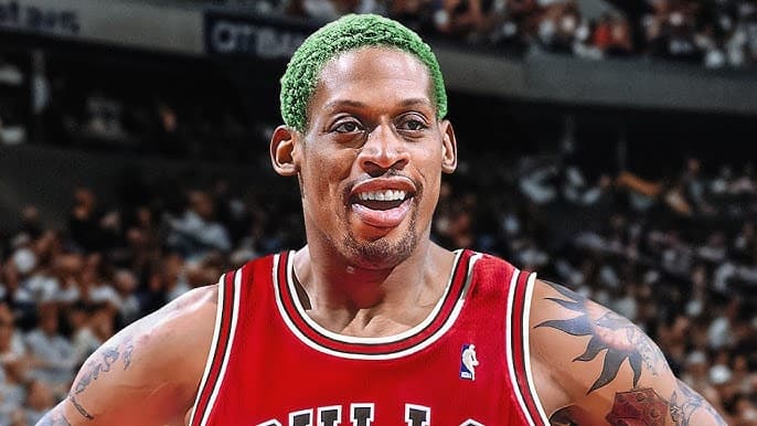 Dennis Rodman reference photo