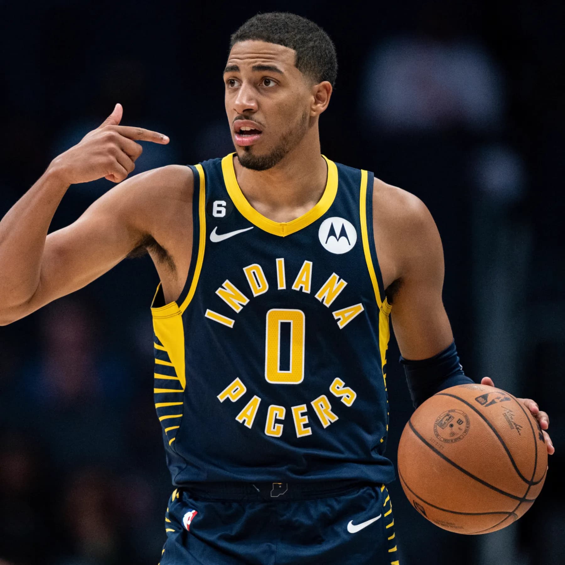 Tyrese Haliburton reference photo