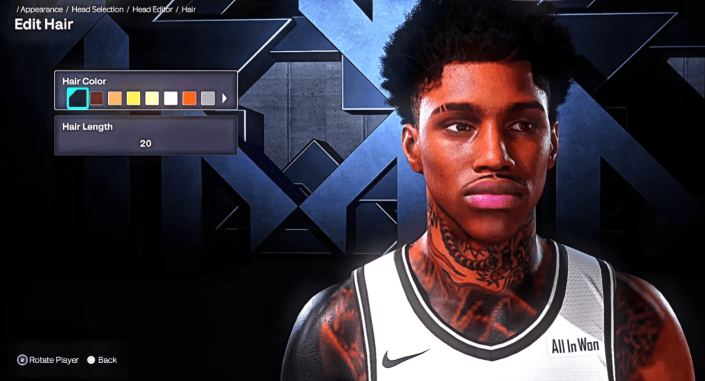 Pretty Boy Dark Skin in-game result