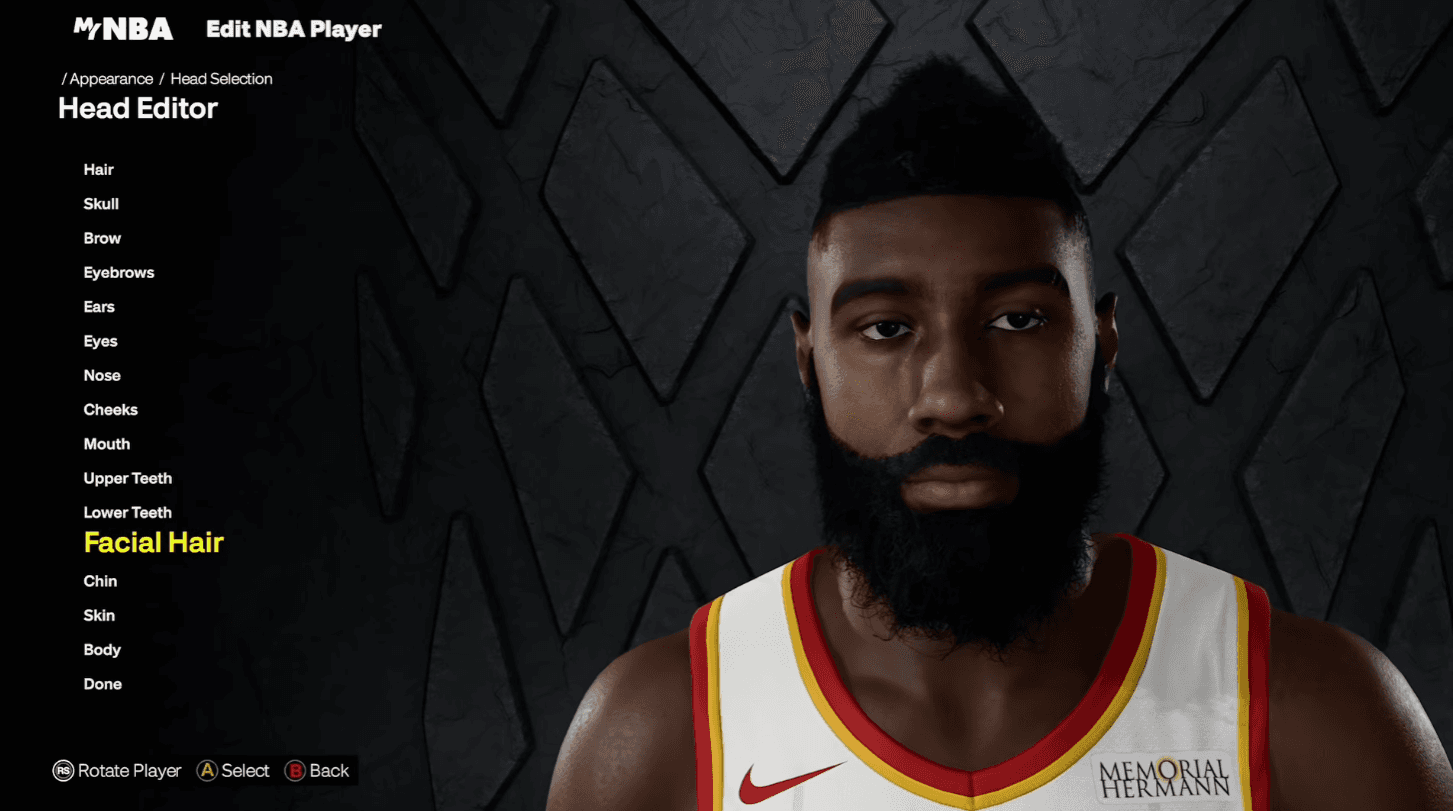 James Harden in-game result
