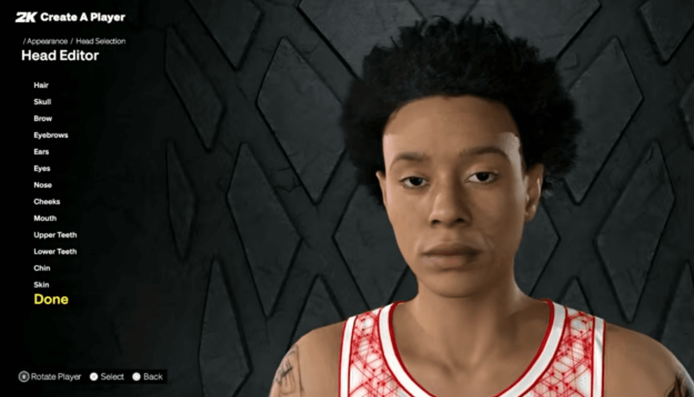 Brittney Griner in-game result